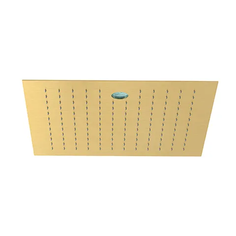 Kludi-ASANA Kopfbrause 44x44 SummerRain/AmbienceLight Brushed Gold Kludi-ASANA Kopfbrause 44x44 SummerRain/AmbienceLight Brushed Gold