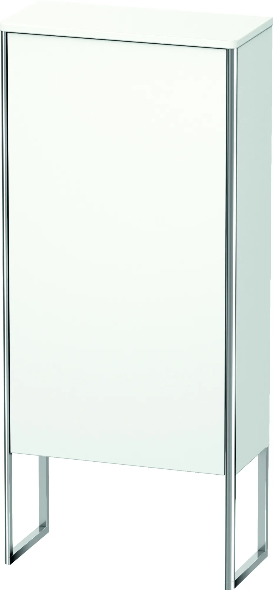 Duravit Halbhochschrank „XSquare“ 50 × 113,6 × 23,6 cm Weiß Supermatt Duravit Halbhochschrank „XSquare“ 50 × 113,6 × 23,6 cm Weiß Supermatt