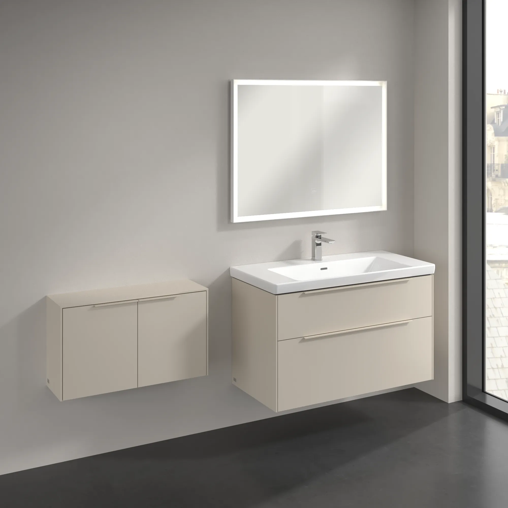 Villeroy & Boch Subway 3.0 Sideboard C60002, 728x423x256 mm, Cashmere Grey