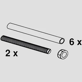 SANIT WC-Befestigung M12 für WC-Elemente SANIT WC-Befestigung M12 für WC-Elemente