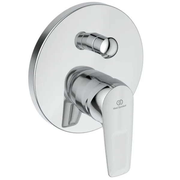 Badearmatur Unterputz Ceramix Blue, Bausatz 2, Rosettendurchmesser 163mm, Chrom Badearmatur Unterputz Ceramix Blue, Bausatz 2, Rosettendurchmesser 163mm, Chrom