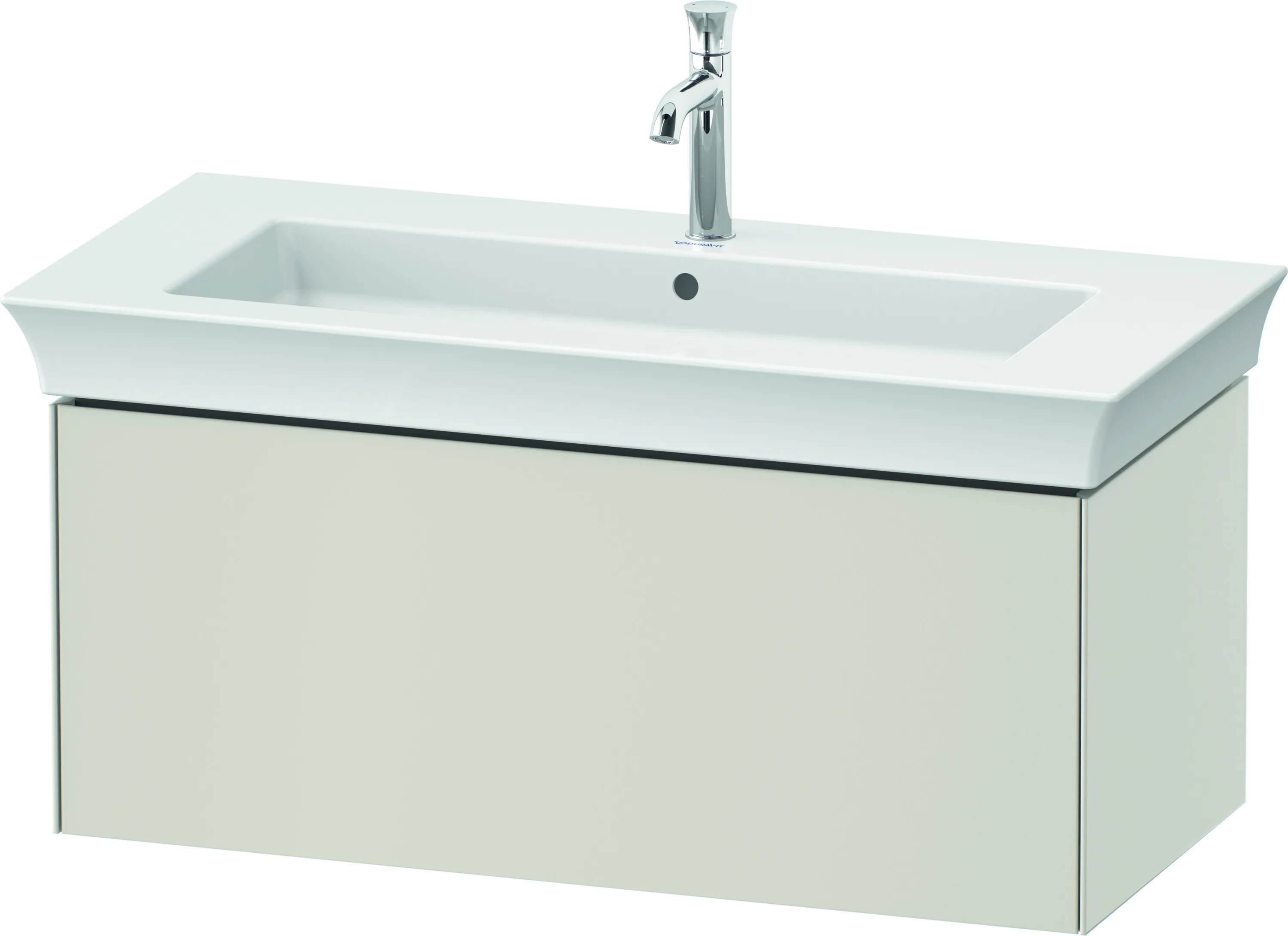 Duravit Waschtischunterschrank wandhängend „White Tulip“ 98,4 × 41 × 45,8 cm Duravit Waschtischunterschrank wandhängend „White Tulip“ 98,4 × 41 × 45,8 cm