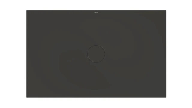 Bette rechteck Duschwanne „BetteAir“ 1600 × 1000 mm mit BetteAntirutsch Pro, ohne Oberflächenveredelung, mit Minimum-Wannenträger, in Anthracite