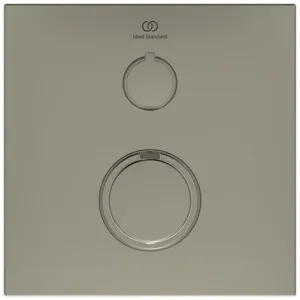 Einzelthermostat Unterputz Ceratherm C100, Bausatz 2, Rosette 163x163mm, Brushed Gold Einzelthermostat Unterputz Ceratherm C100, Bausatz 2, Rosette 163x163mm, Brushed Gold