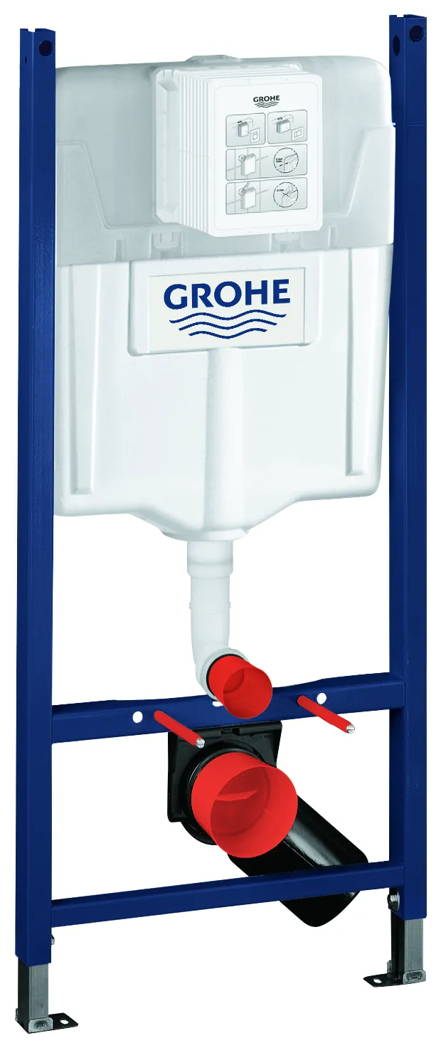 Wand-WC-Element Rapid SL Projekt 38840, 1,13 m Bauhöhe, für Vorwand- oder Ständerwandmontage, Spülkasten GD 2 Wand-WC-Element Rapid SL Projekt 38840, 1,13 m Bauhöhe, für Vorwand- oder Ständerwandmontage, Spülkasten GD 2