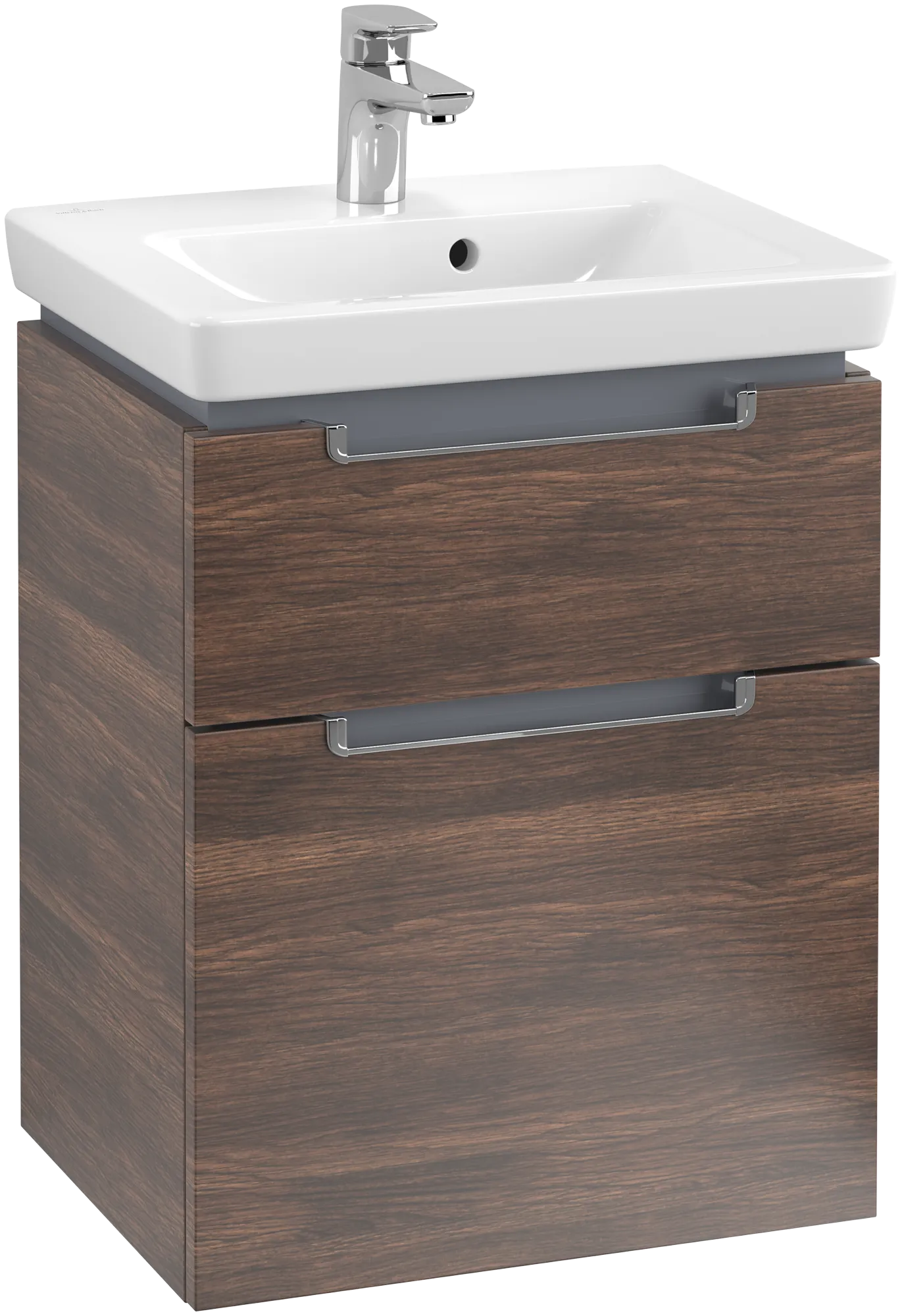 Villeroy & Boch Waschbeckenunterschrank Subway 2.0, Arizona Oak, 485x380 mm, Höhe 590 mm, mit SoftClosing, 1 Waschbecken
