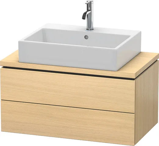 Duravit Waschtischunterschrank wandhängend „L-Cube“ 82 × 40 × 47,7 cm Mediterrane Eiche Duravit Waschtischunterschrank wandhängend „L-Cube“ 82 × 40 × 47,7 cm Mediterrane Eiche
