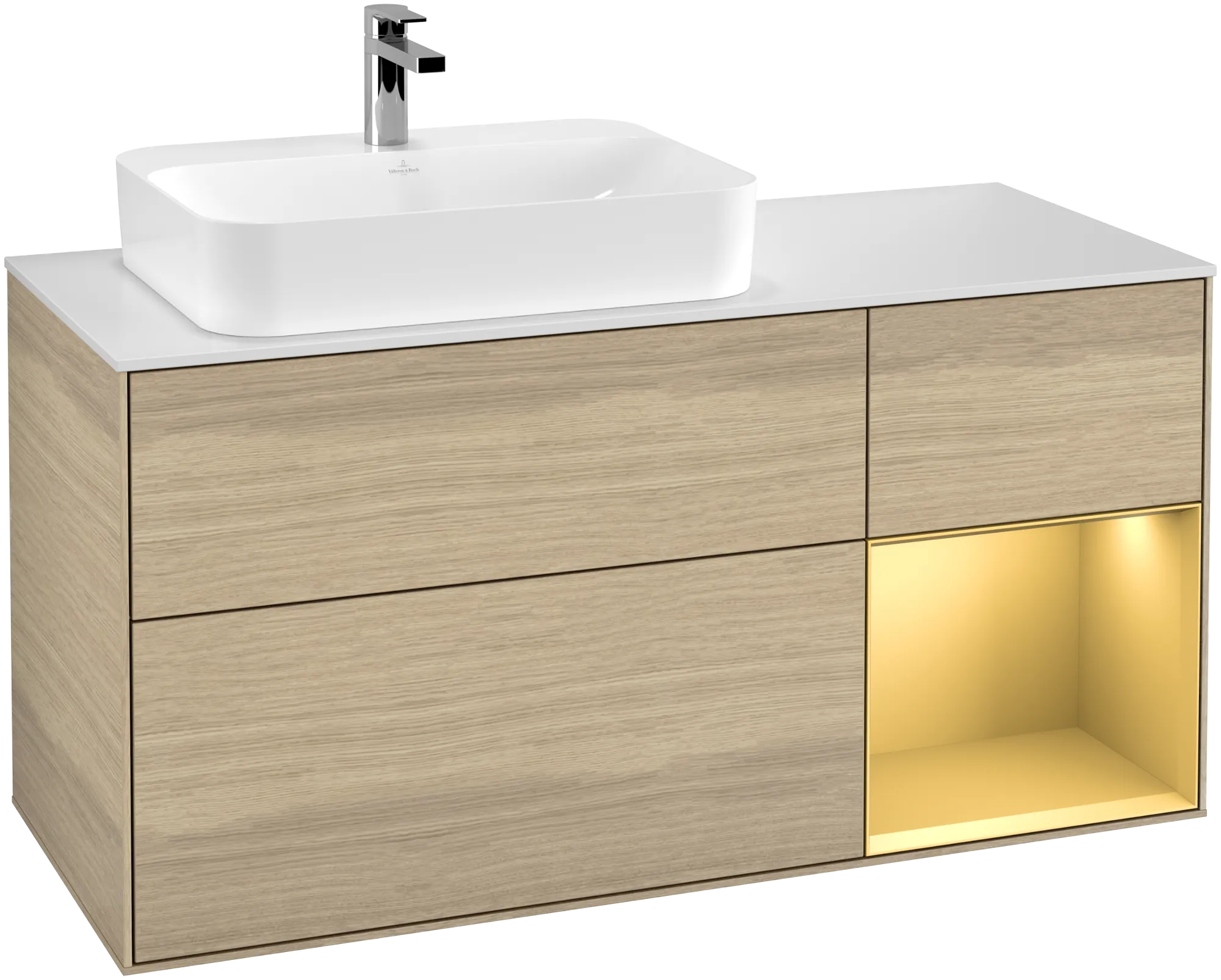 Villeroy & Boch Finion Waschbeckenunterschrank F40, 1200x603x501mm