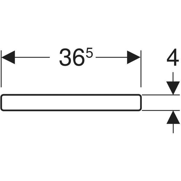 WC-Sitz eckig für Renova Plan WC-Sitz eckig für Renova Plan