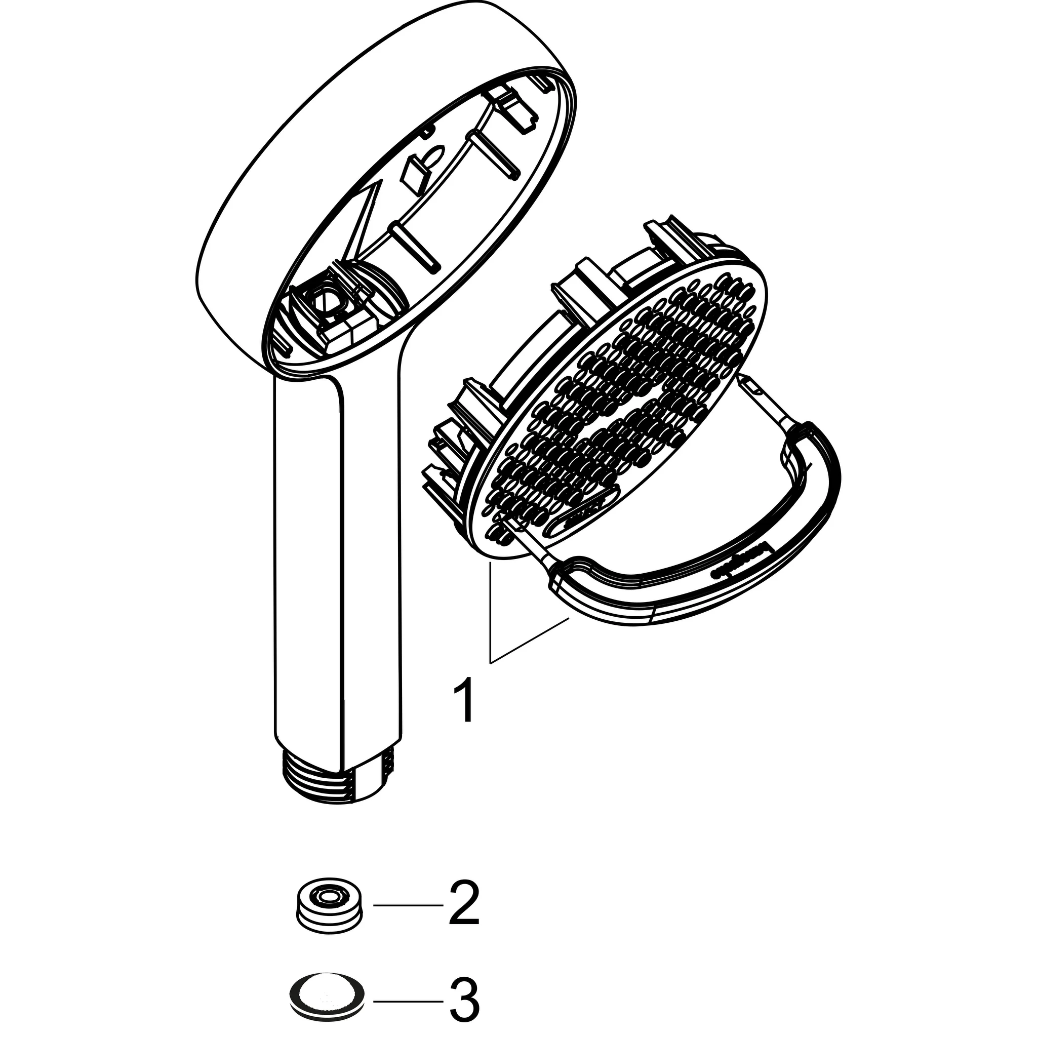 Hansgrohe Activera Select S Brauseset 95 2jet EcoSmart mit Brausestange Varia 72 cm Chrom