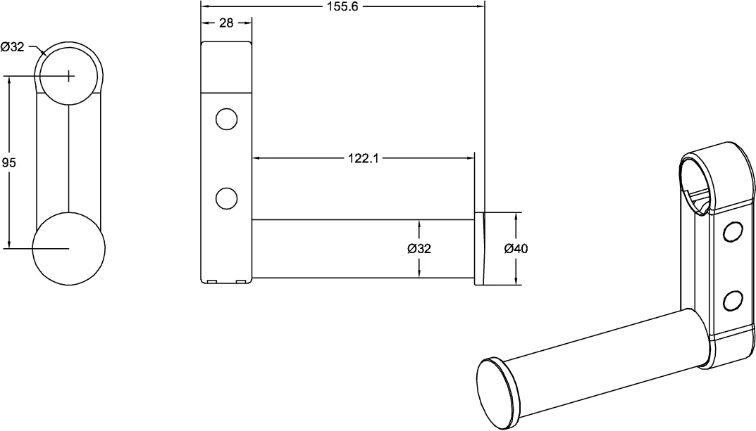 Villeroy & Boch ViCareFUNKTION Papierrollenhalter Villeroy & Boch ViCareFUNKTION Papierrollenhalter