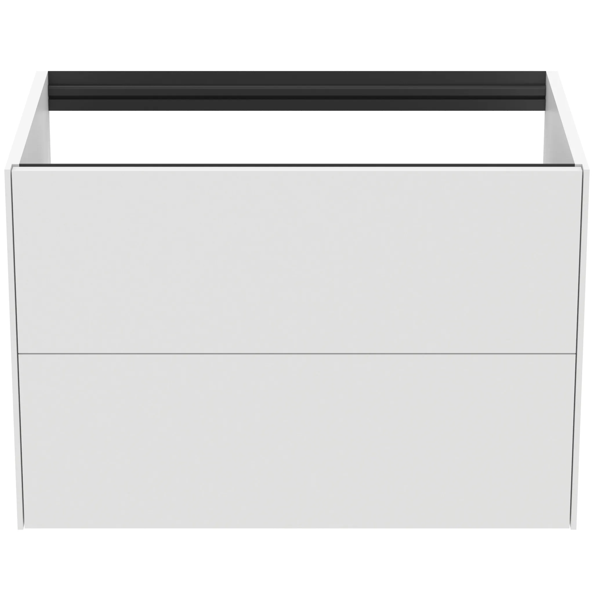 Ideal Standard Waschtischunterschrank Conca, 2 Auszüge, ohne Platte, 800x505x540mm, Weiß Ideal Standard Waschtischunterschrank Conca, 2 Auszüge, ohne Platte, 800x505x540mm, Weiß