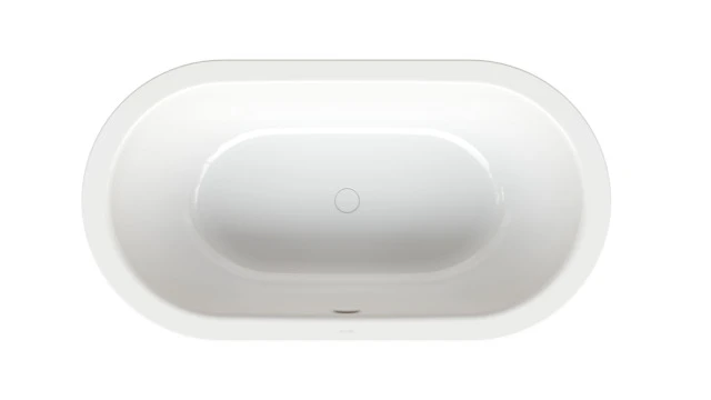 Bette oval Badewanne „BetteStarlet Oval Silhouette“ 150 × 80 cm in Schwarz (matt)