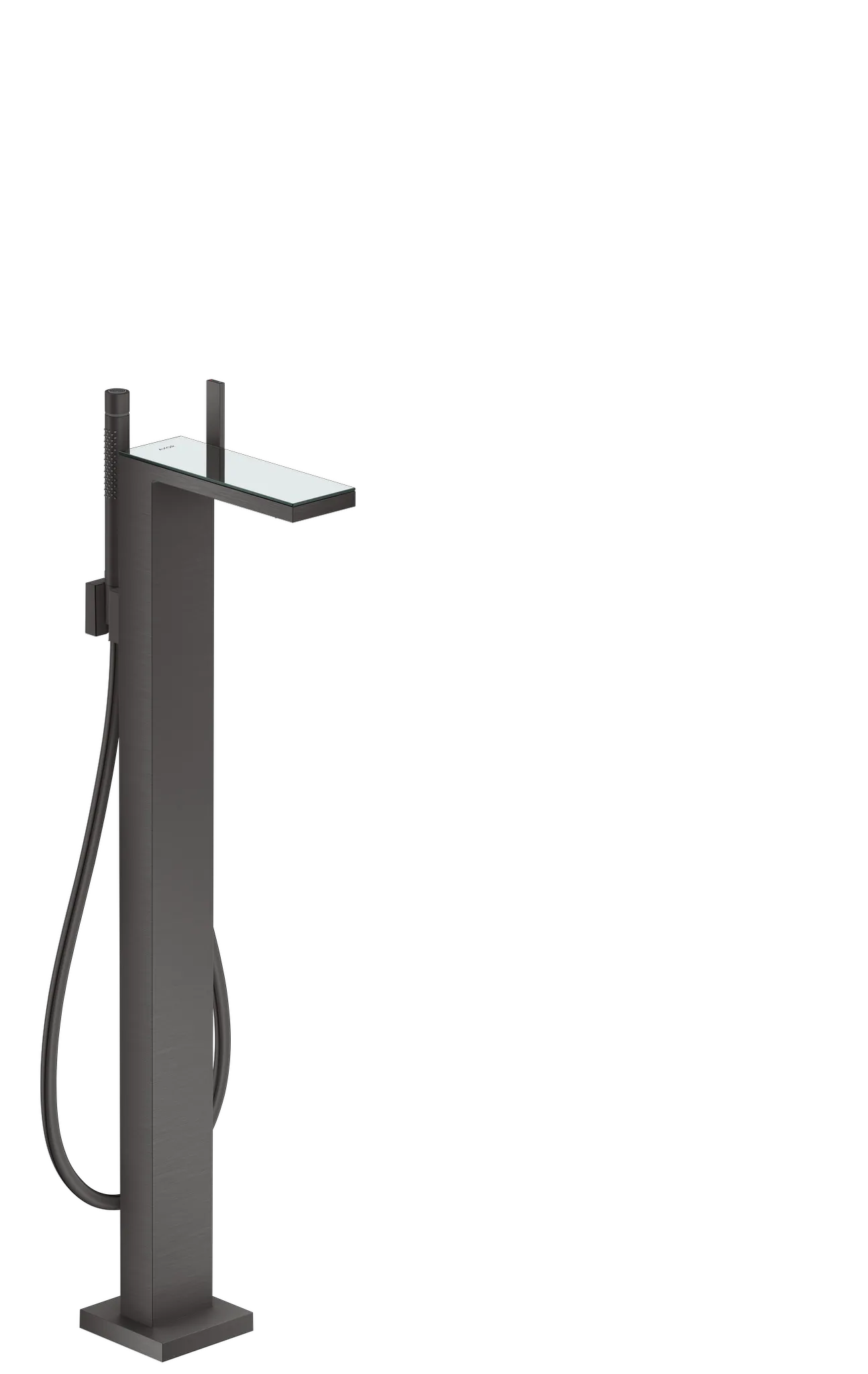 Hansgrohe AXOR MyEdition Mischer mit Platte 245 Glas, abnehmbar Hansgrohe AXOR MyEdition Mischer mit Platte 245 Glas, abnehmbar