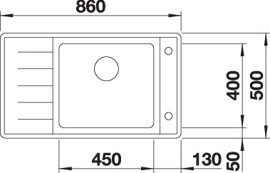 BLANCO ANDANO XL 6 S-IF Compact