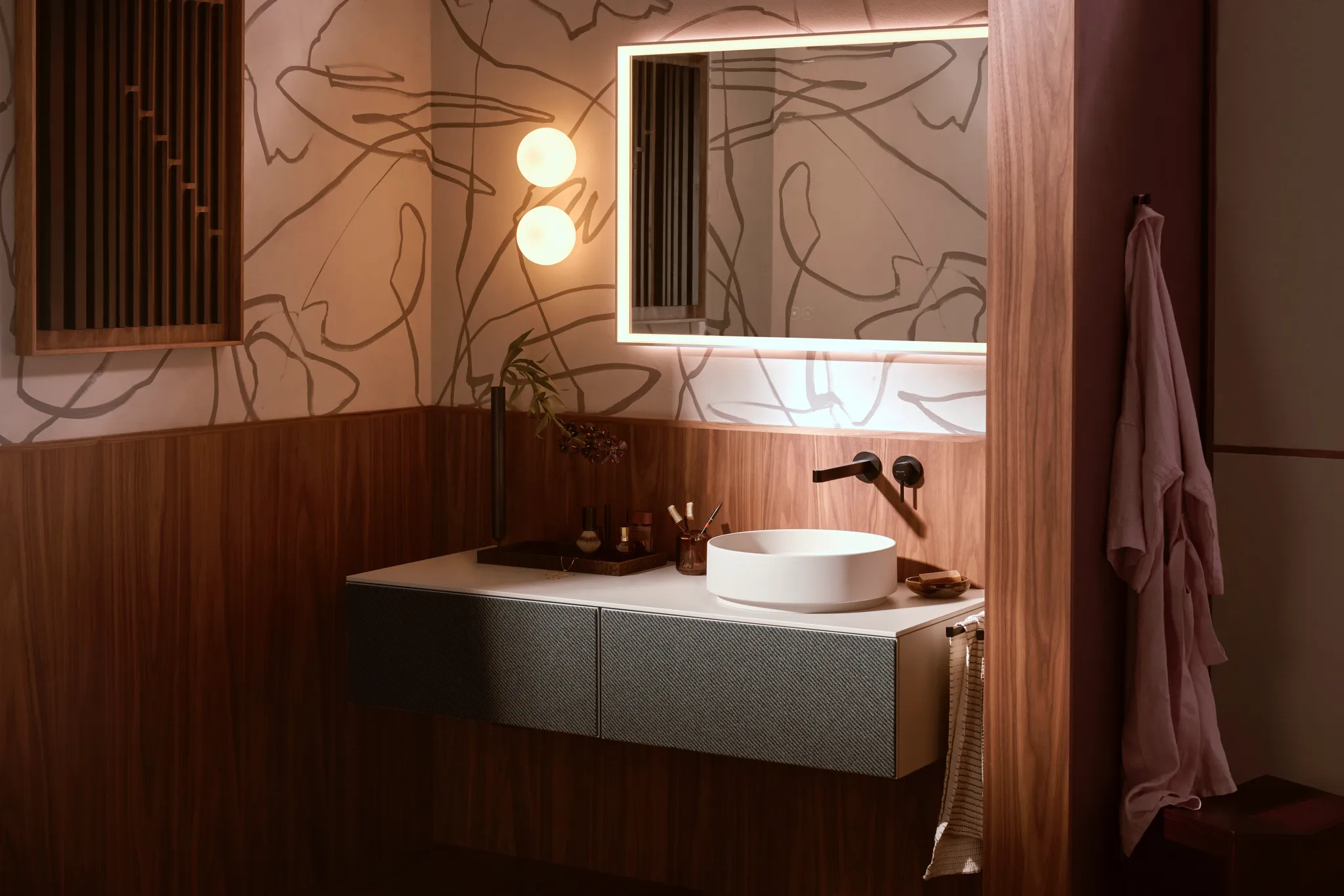 2-Loch Waschtischmischer Unterputz Finoris F-Set langer Auslauf chrom 2-Loch Waschtischmischer Unterputz Finoris F-Set langer Auslauf chrom