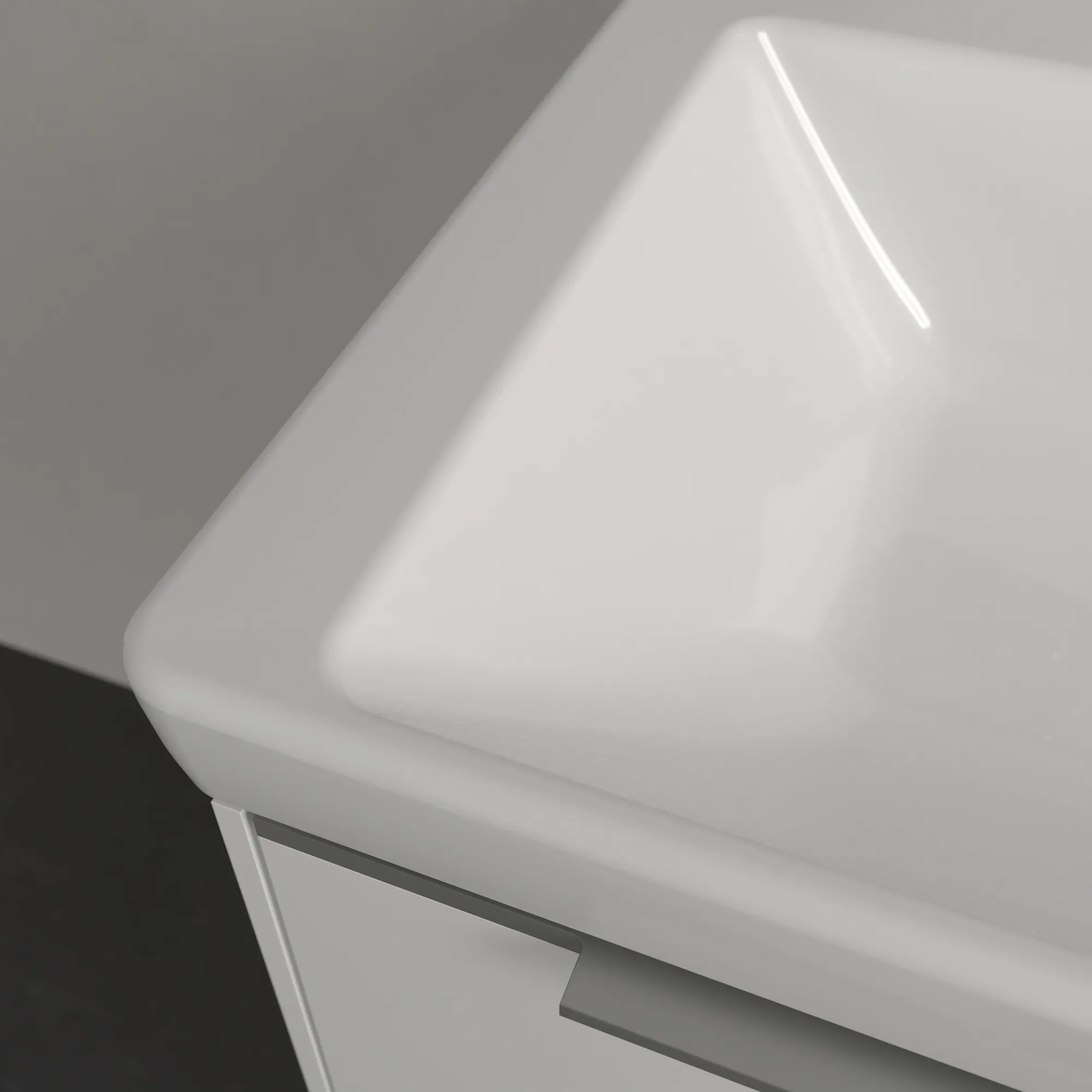 Villeroy & Boch Wandwaschtisch aus TitanCeram „Subway 3.0“ 600 × 470 × 165 mm, ohne Hahnlochbohrung in Weiß Alpin Villeroy & Boch Wandwaschtisch aus TitanCeram „Subway 3.0“ 600 × 470 × 165 mm, ohne Hahnlochbohrung in Weiß Alpin