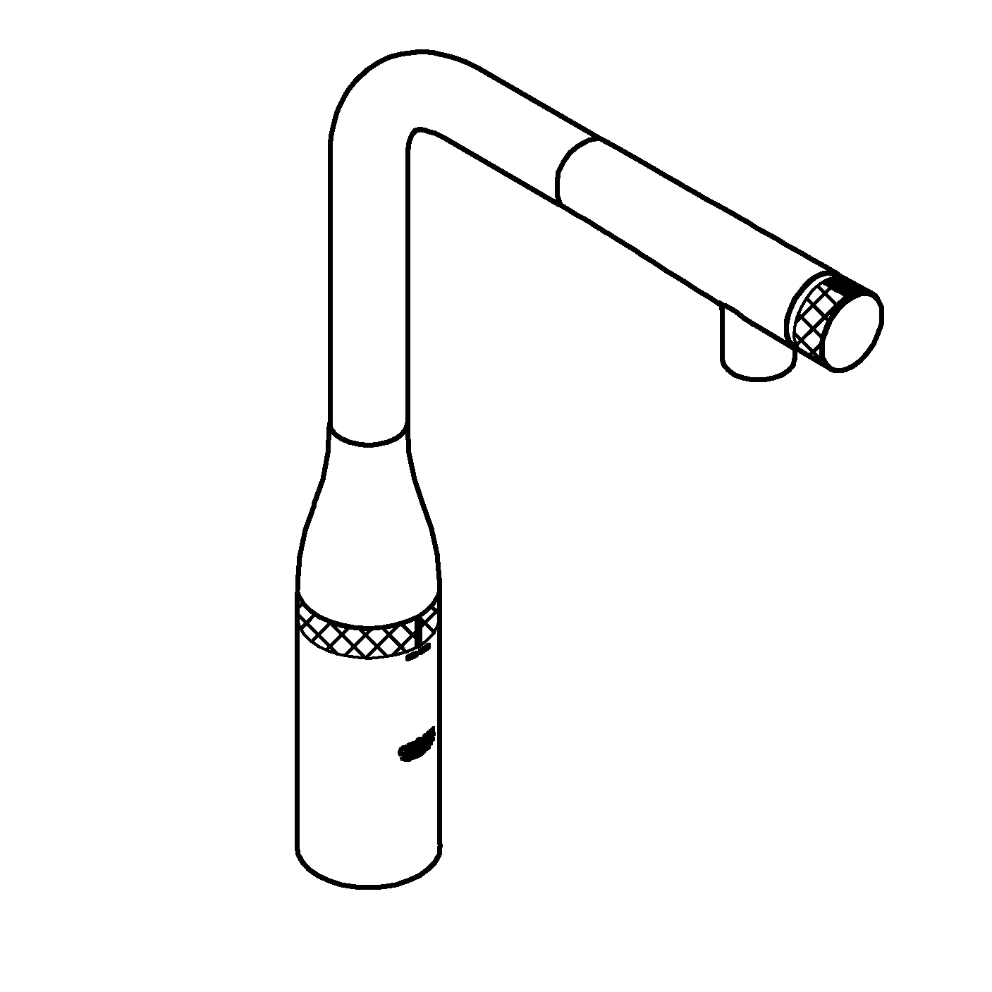 Grohe Essence SmartControl Spültischbatterie, Einlochmontage, chrom Grohe Essence SmartControl Spültischbatterie, Einlochmontage, chrom