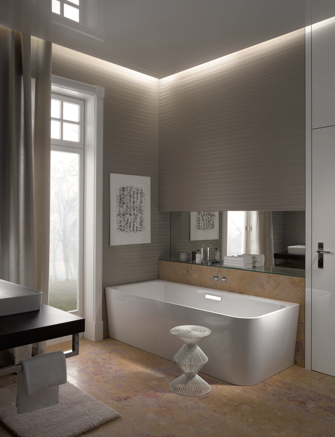 Bette rechteck Badewanne „BetteArt“ 185 × 80 cm in Ebony Bette rechteck Badewanne „BetteArt“ 185 × 80 cm in Ebony