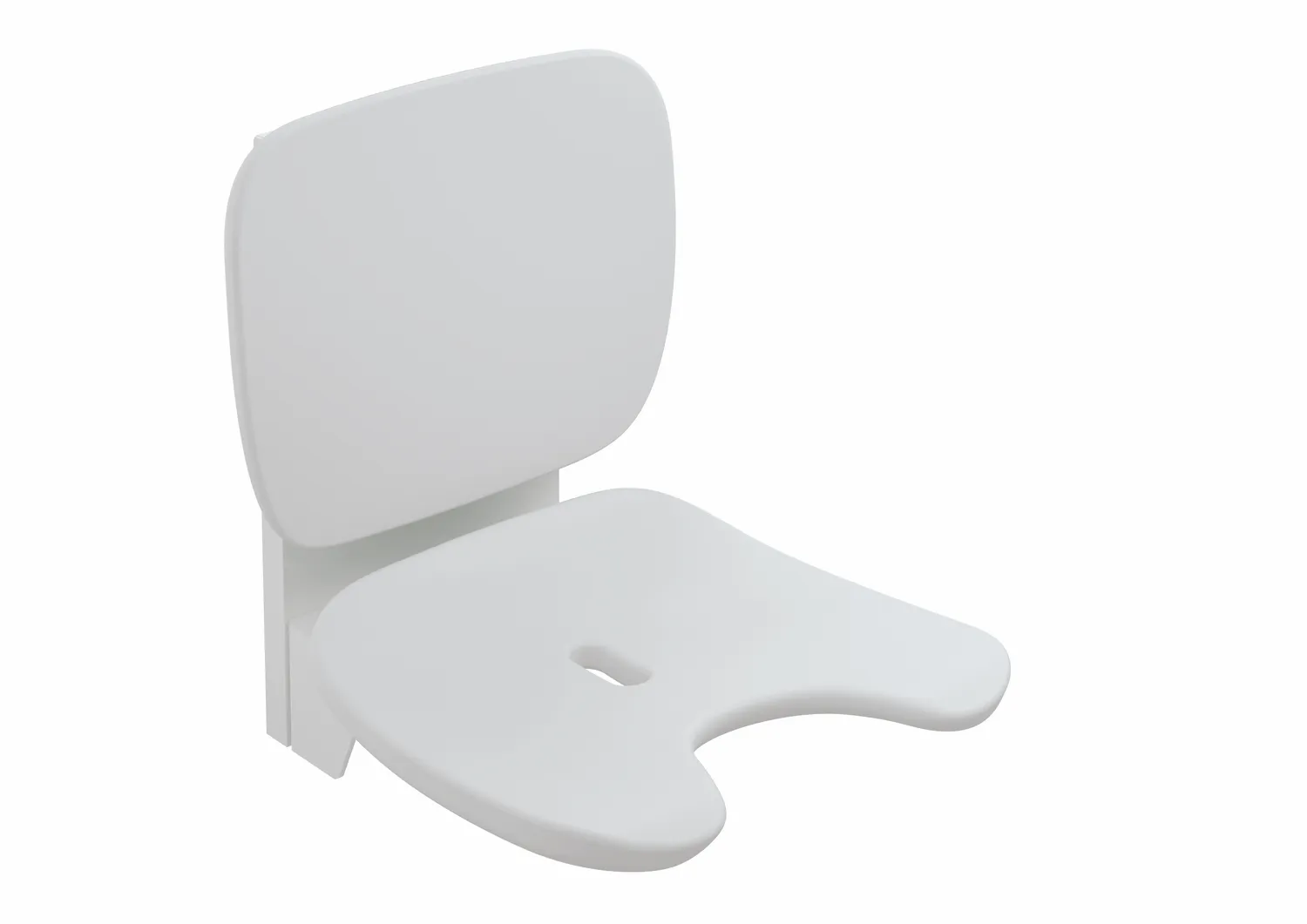 Klappsitz „Serie 802 LifeSystem“ in Signalweiß glänzend / Signalweiß matt Klappsitz „Serie 802 LifeSystem“ in Signalweiß glänzend / Signalweiß matt