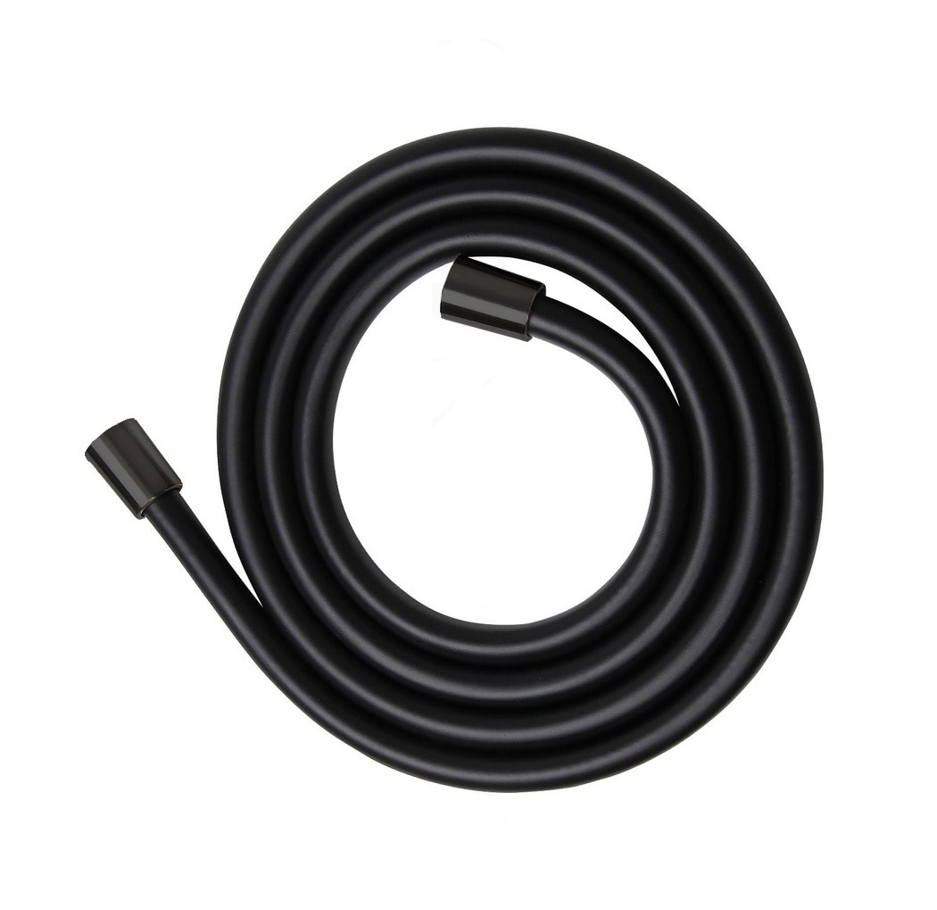 Brauseschlauch AqvaShower - 1/2″ Dreh-Konus × 1/2″ Konus × 1600 mm - mattschwarz Brauseschlauch AqvaShower - 1/2″ Dreh-Konus × 1/2″ Konus × 1600 mm - mattschwarz
