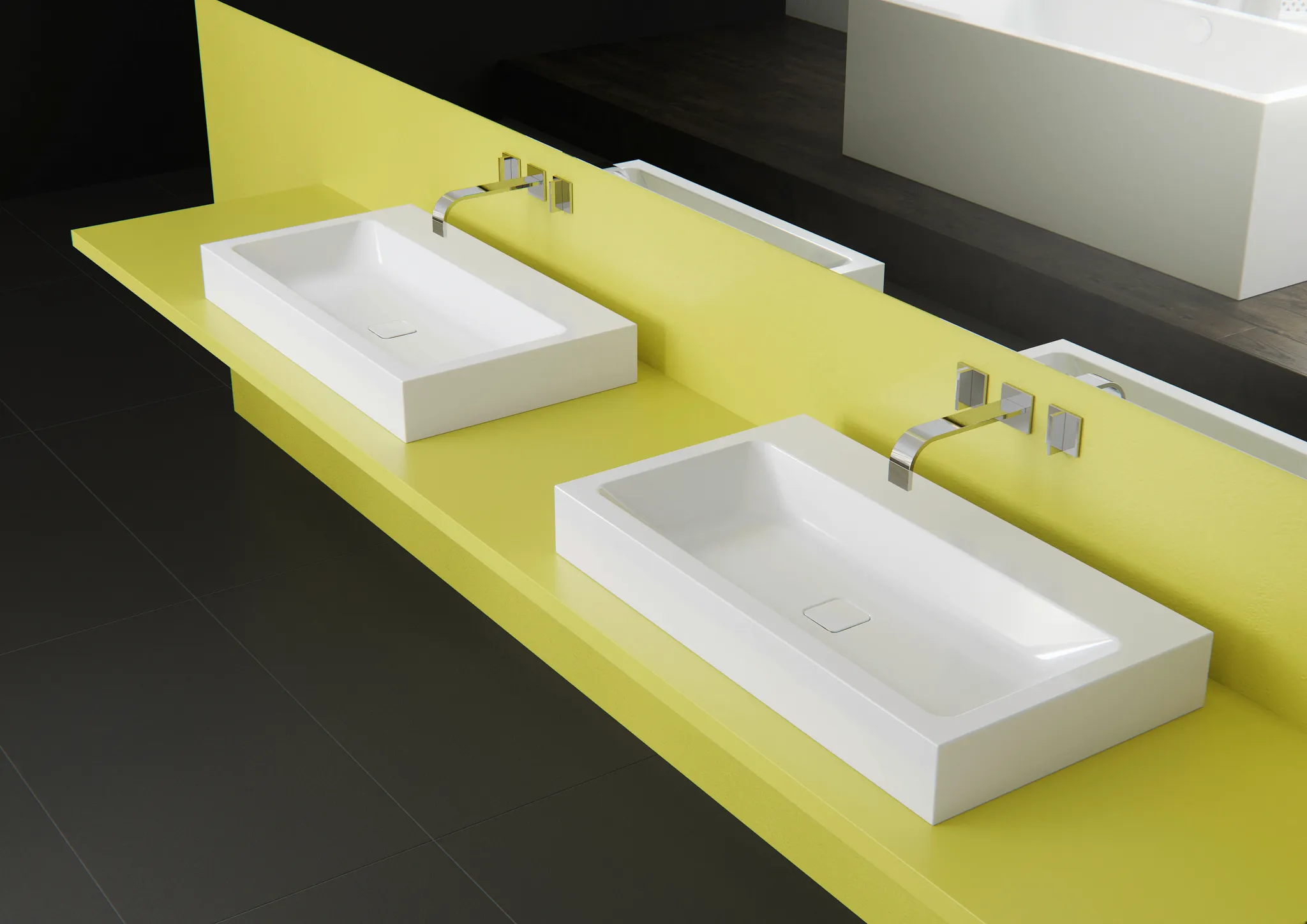 KALDEWEI CONO AUFSATZWASCHTISCH (RANDHÖHE 120 MM), Mod.3086, 900x500mm KALDEWEI CONO AUFSATZWASCHTISCH (RANDHÖHE 120 MM), Mod.3086, 900x500mm