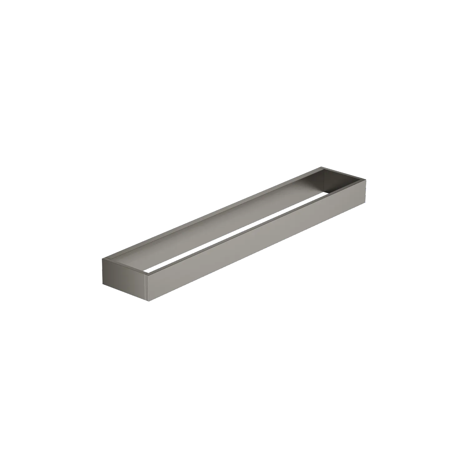 Dornbracht Badetuchhalter MEM Dark Platinum gebürstet, 320 x 450 mm, Höhe 35 mm, Ausladung 80 mm Dornbracht Badetuchhalter MEM Dark Platinum gebürstet, 320 x 450 mm, Höhe 35 mm, Ausladung 80 mm