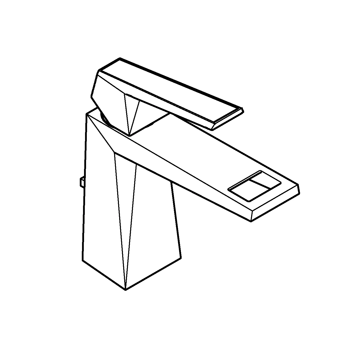 Einhand-Waschtischbatterie Allure Brilliant Private Collection 24398, M-Size, Griff mit White Attica Caesarstone Einlagen, Zugstangen-Ablaufgarnitur 1 1/4", chrom Einhand-Waschtischbatterie Allure Brilliant Private Collection 24398, M-Size, Griff mit White Attica Caesarstone Einlagen, Zugstangen-Ablaufgarnitur 1 1/4", chrom