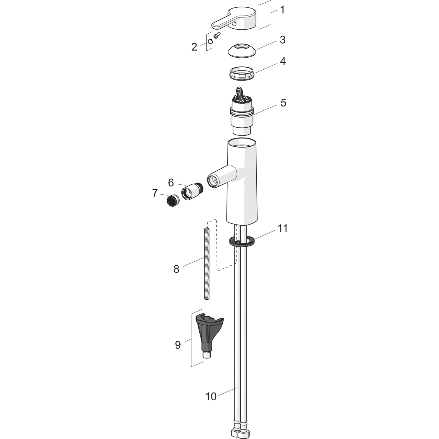 Einhebelmischer Bidet-Batt DESIGNO Style 5173 Zugstangenablaufgarnitur Ausladung 117 DN15 Chrom Einhebelmischer Bidet-Batt DESIGNO Style 5173 Zugstangenablaufgarnitur Ausladung 117 DN15 Chrom