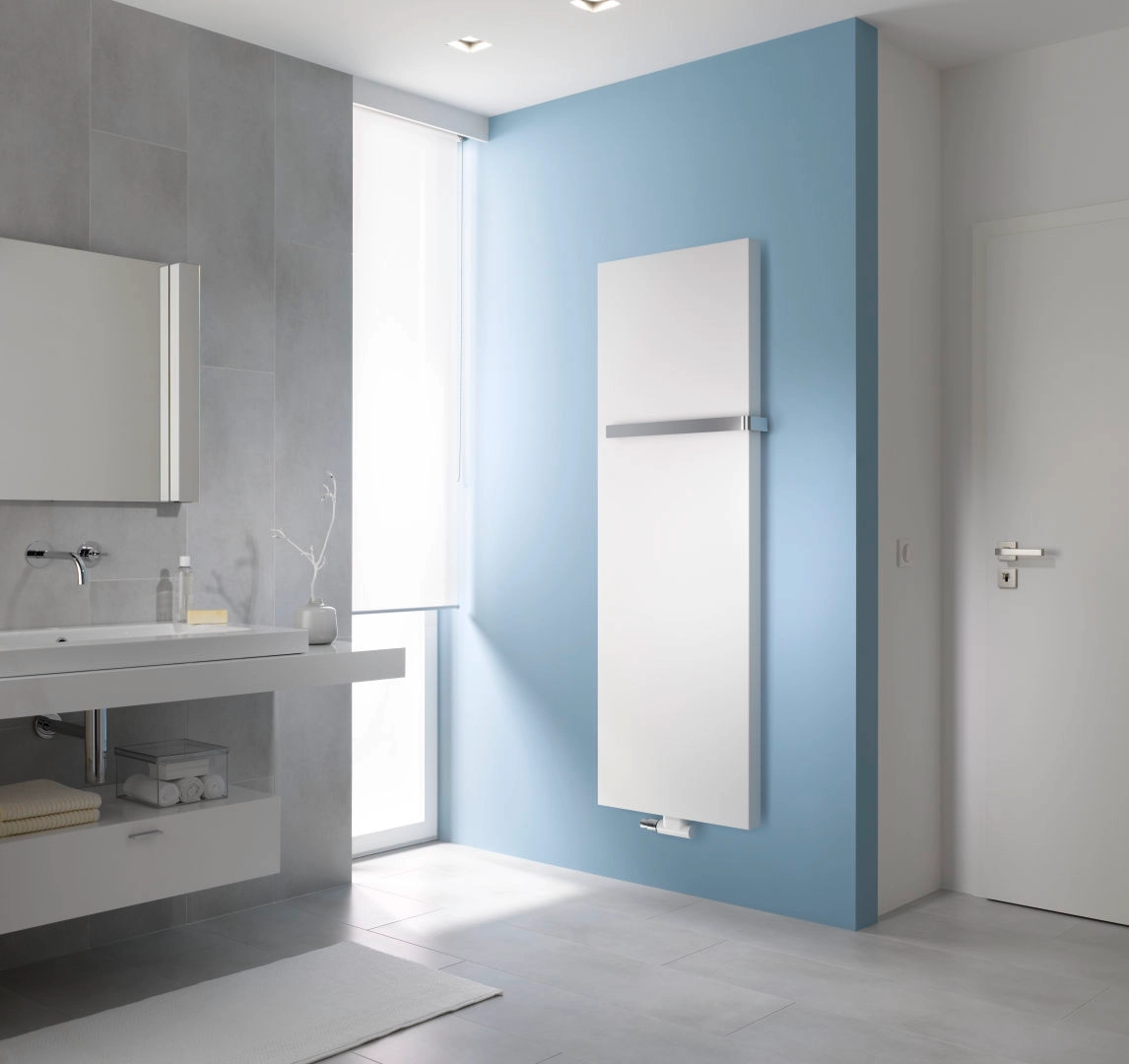 Kermi Design-Elektroheizkörper „Rubeo“ in Farbkonzept Kermi Design-Elektroheizkörper „Rubeo“ in Farbkonzept