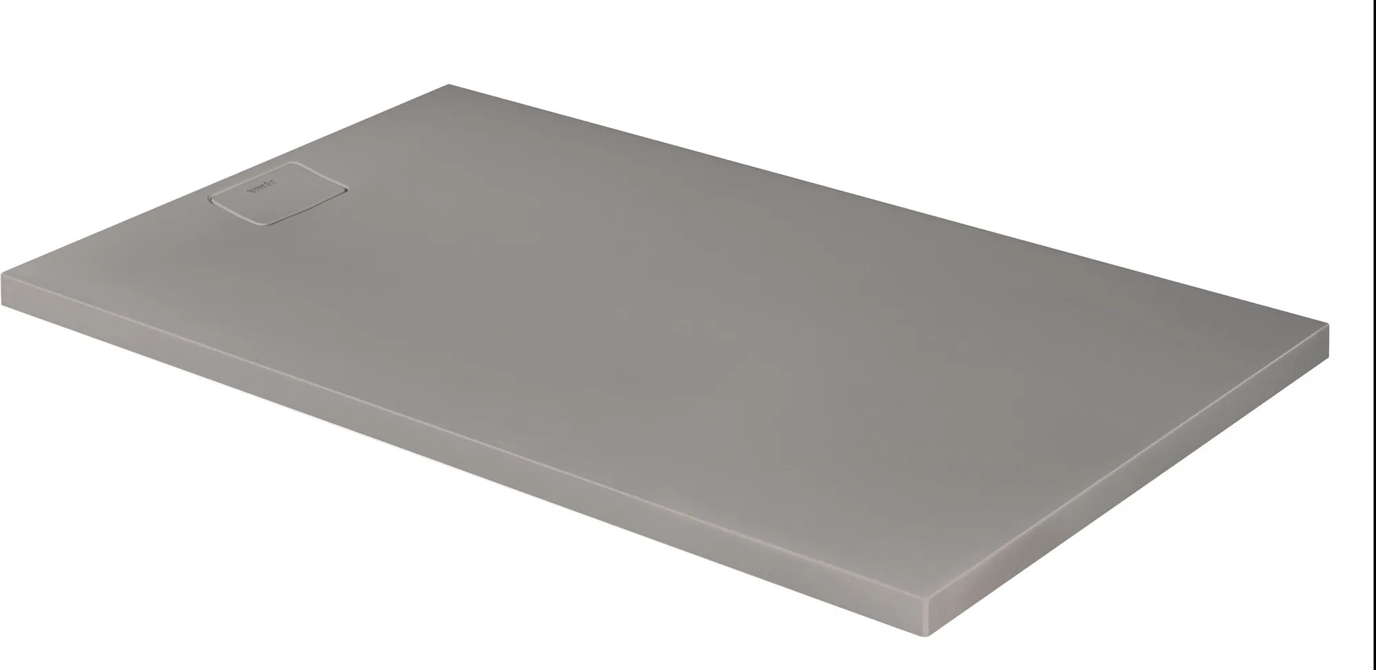 Duravit rechteck Duschwanne „Stonetto“ 160 × 100 cm in Beton Matt