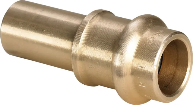 Viega Installationsmaterial „Sanpress“ 2215.1NC in 15 × 14 mm Rotguss  Viega Installationsmaterial „Sanpress“ 2215.1NC in 15 × 14 mm Rotguss