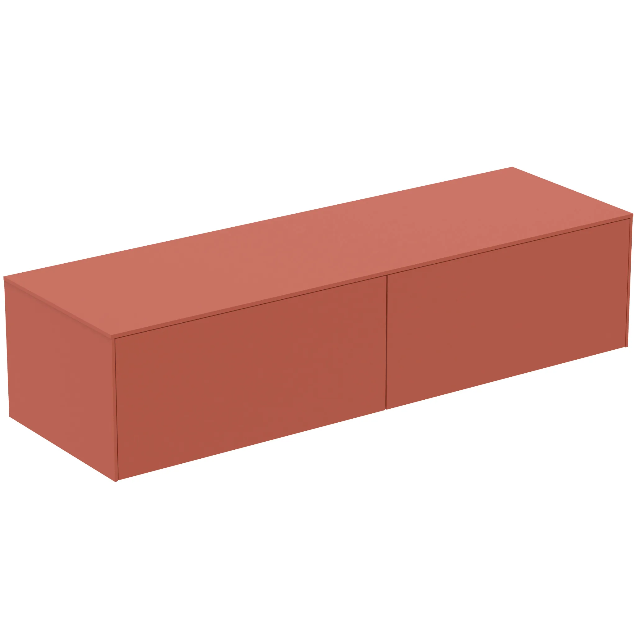 Ideal Standard Waschtischunterschrank Conca, 2 Auszüge, ohne Ausschnitt, 1587x505x370 mm, Sunset Ideal Standard Waschtischunterschrank Conca, 2 Auszüge, ohne Ausschnitt, 1587x505x370 mm, Sunset
