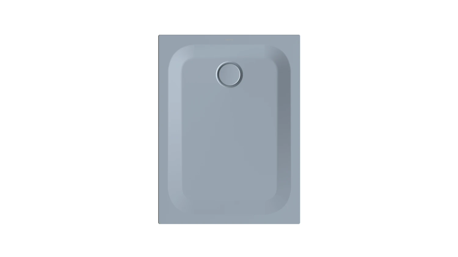 Bette rechteck Duschwanne „BetteUltra“ 1000 × 750 mm ohne Oberflächenbeschichtung, mit BetteGlasur Plus, ohne Wannenträger, in Blue Satin