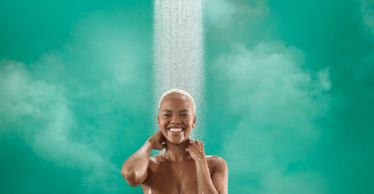 Hansgrohe Pulsify S Kopfbrause 260 mm, 2 Strahlarten, PowderRain & Intense PowderRain, Mattweiß, Wandanschluss für iBox universal