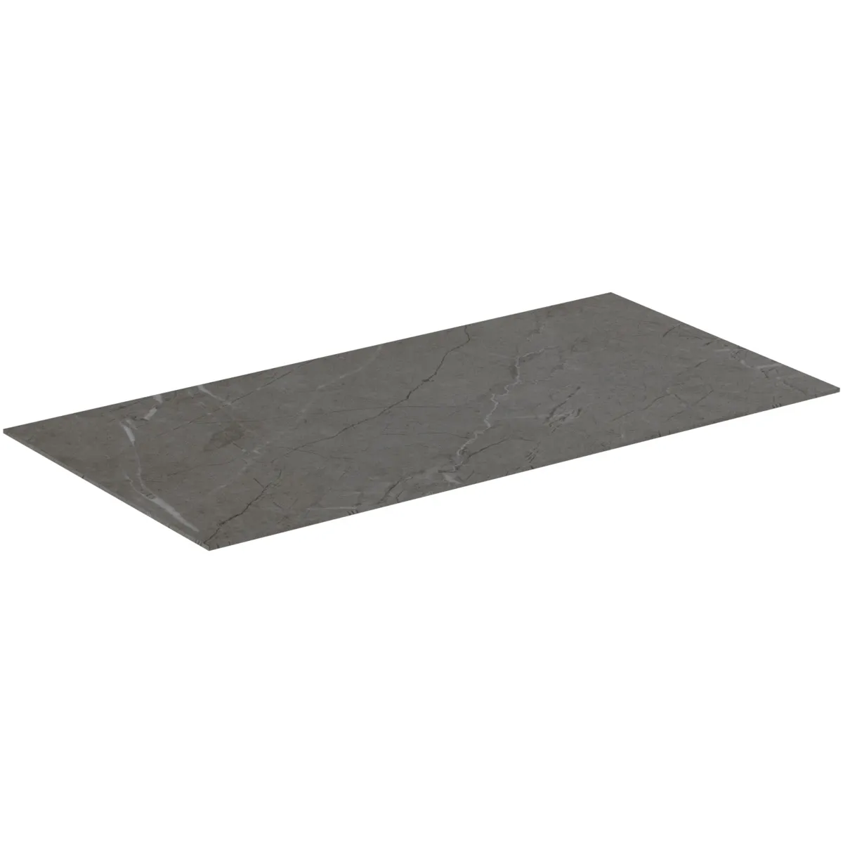 Waschtischplatte Conca, aus Keramik, 1002x505x6mm, Marmor Noir Desir Waschtischplatte Conca, aus Keramik, 1002x505x6mm, Marmor Noir Desir