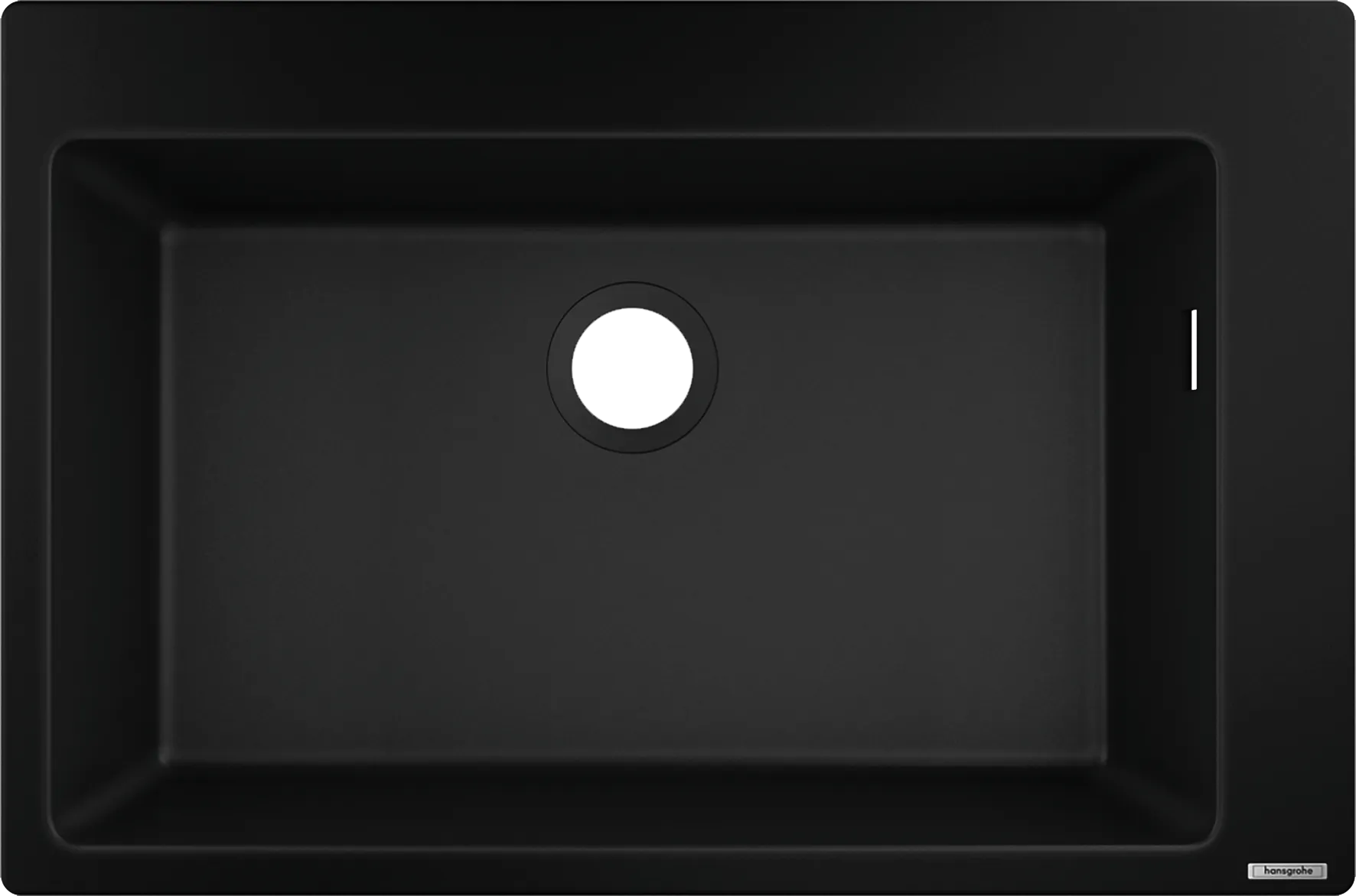Hansgrohe S51 S510-F660 Einbauspüle 660, Graphitschwarz Hansgrohe S51 S510-F660 Einbauspüle 660, Graphitschwarz