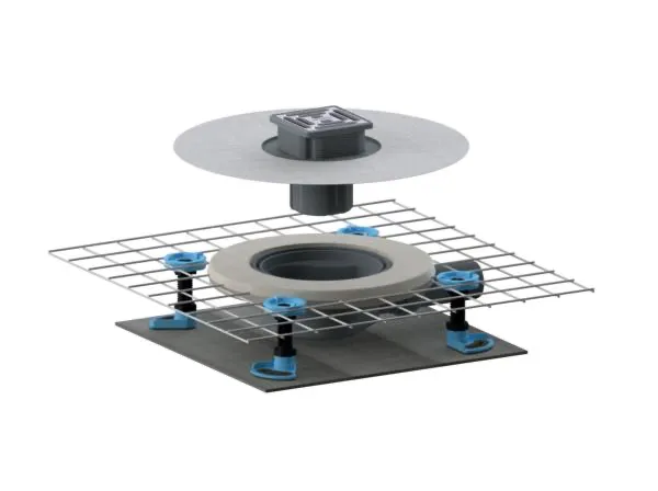 Schallschutzablauf CeraDrain Select, DN 50, 100 x 100 mm Schallschutzablauf CeraDrain Select, DN 50, 100 x 100 mm
