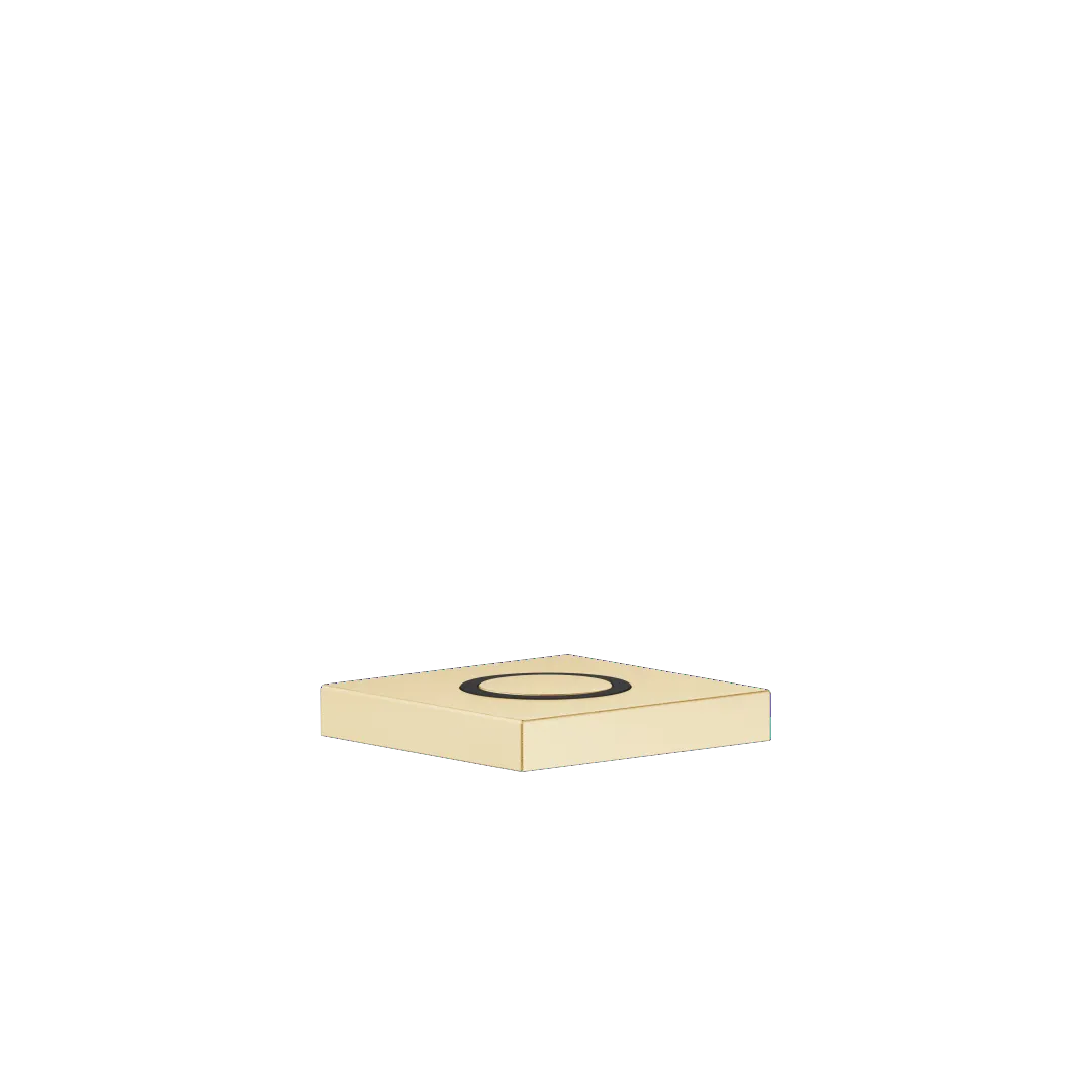 Dornbracht AIR SWITCH Bedienknopf SERIENNEUTRAL Messing gebürstet (23kt Gold), kompatibel mit Insinkerator Müllzerkleinerern wie Evolution
