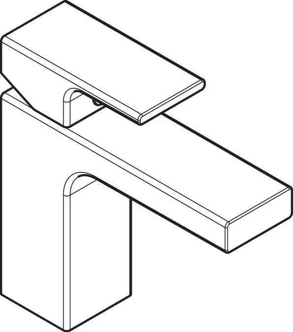 Waschtischmischer 100 Vernis Shape chrom Waschtischmischer 100 Vernis Shape chrom
