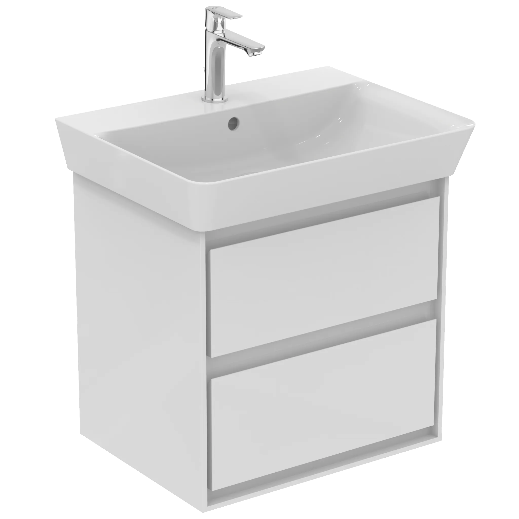 Ideal Standard Connect Air Auszugsfront oben, weiß glänzend/matt, für WTU 530 mm