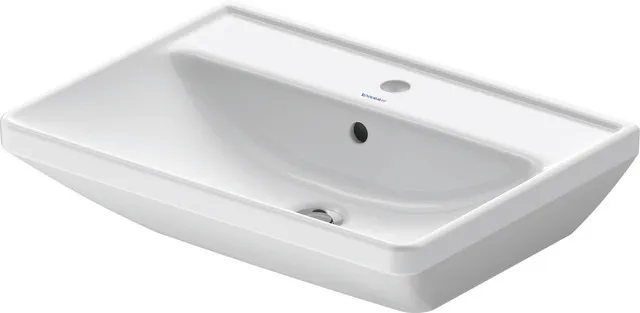 Wandwaschtisch „D-Neo“, mit Überlauf, Hahnlochposition mittig Wandwaschtisch „D-Neo“, mit Überlauf, Hahnlochposition mittig
