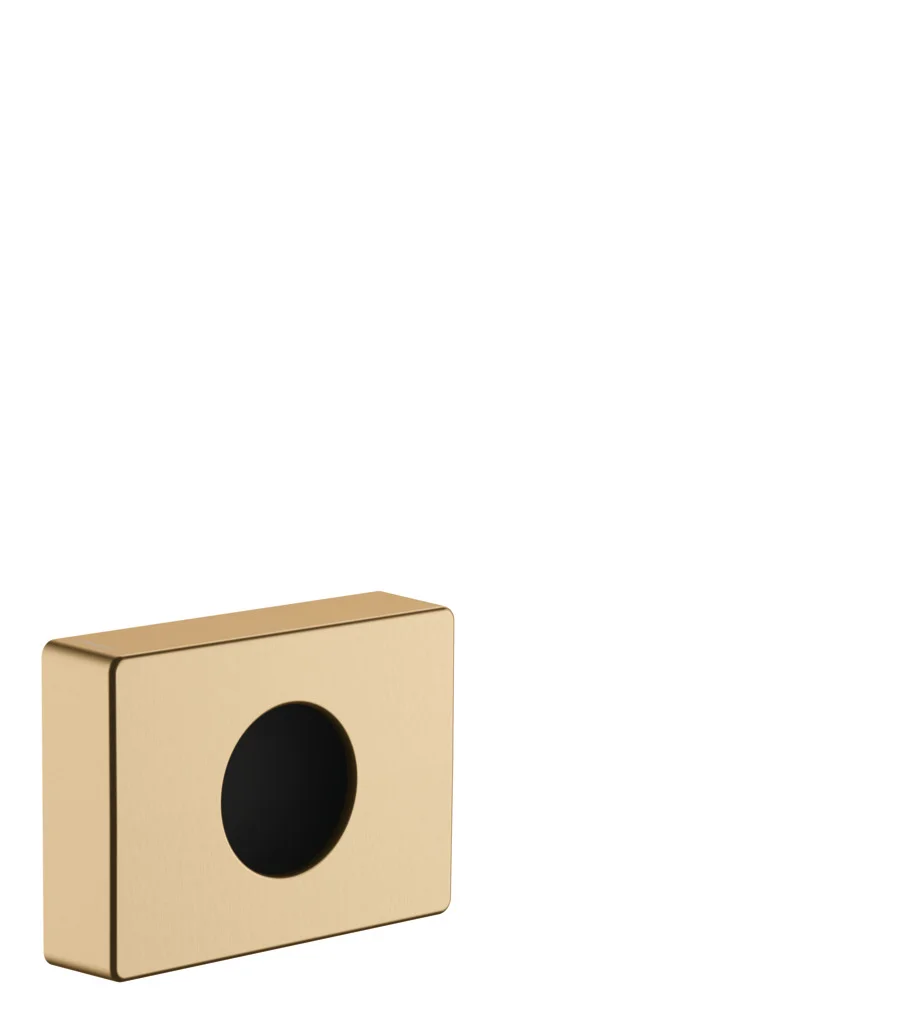 Hansgrohe AddStoris Hygienebeutelspender BBR, Brushed Bronze, Wandmontage, Kunststoff, passend für handelsübliche Hygienebeutelboxen
