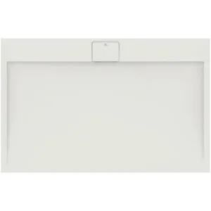 Ideal Standard Rechteck-Brausewanne Ultra Flat S i.life 1400x900x30mm Carraraweiß