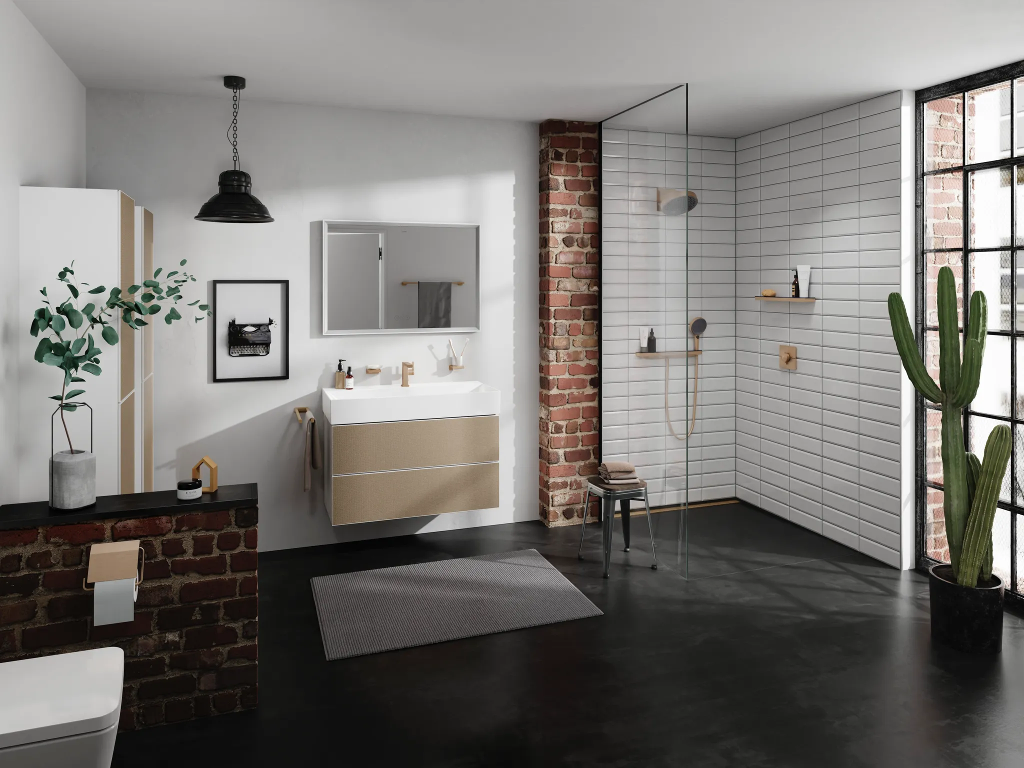 ShowerSelect Comfort E Thermostat Unterputz für 2 Verbraucher Chrom ShowerSelect Comfort E Thermostat Unterputz für 2 Verbraucher Chrom