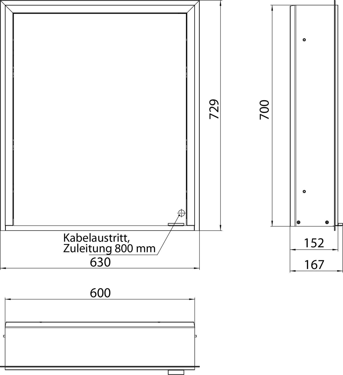 emco Spiegelschrank „prime 3“