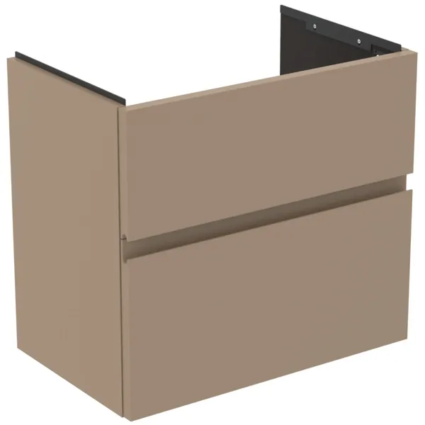Ideal Standard Möbelwaschtischunterschrank Finesse 600x375x550mm 2 Auszüge Greige matt Ideal Standard Möbelwaschtischunterschrank Finesse 600x375x550mm 2 Auszüge Greige matt