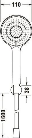 Brausegarnitur Brausen und Zubehör Brausehalterset „ZubehörArmaturen“ in Chrom