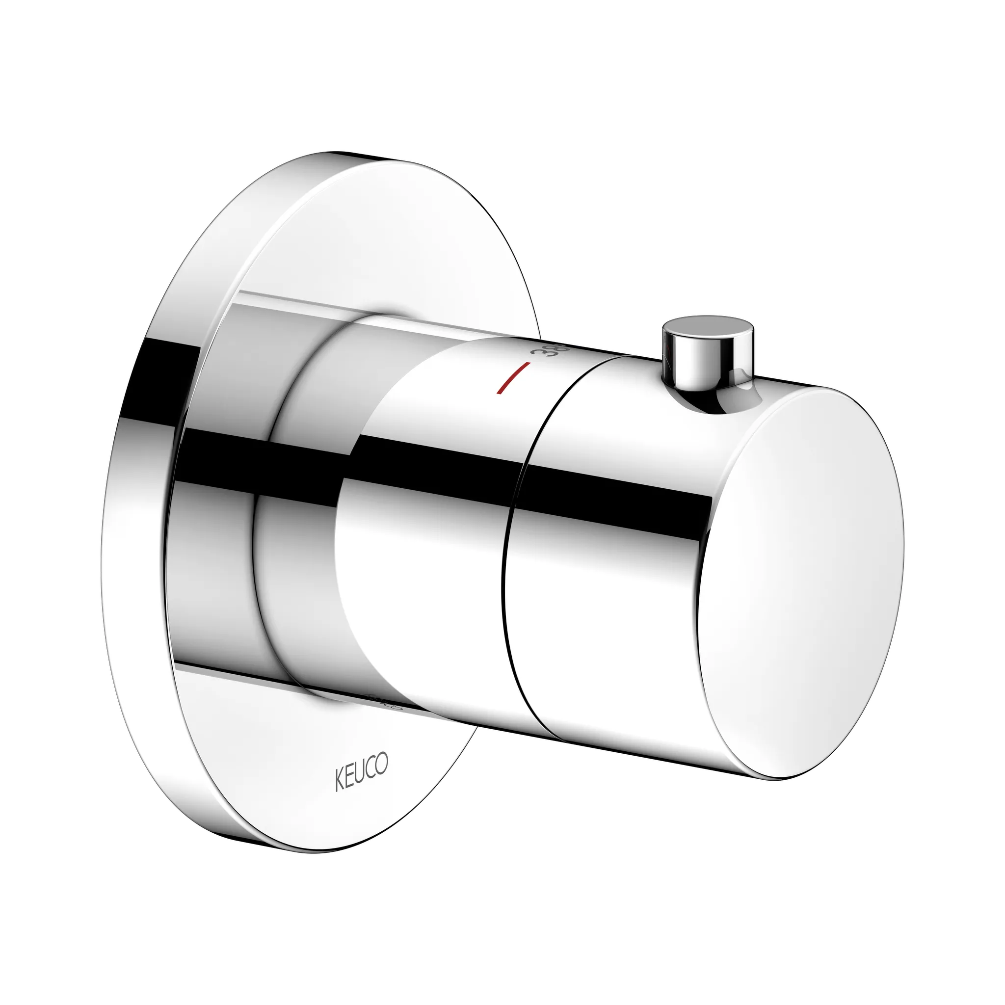 IXMO 59553010001 Thermostatarmatur UP DN15 rund verchromt IXMO 59553010001 Thermostatarmatur UP DN15 rund verchromt