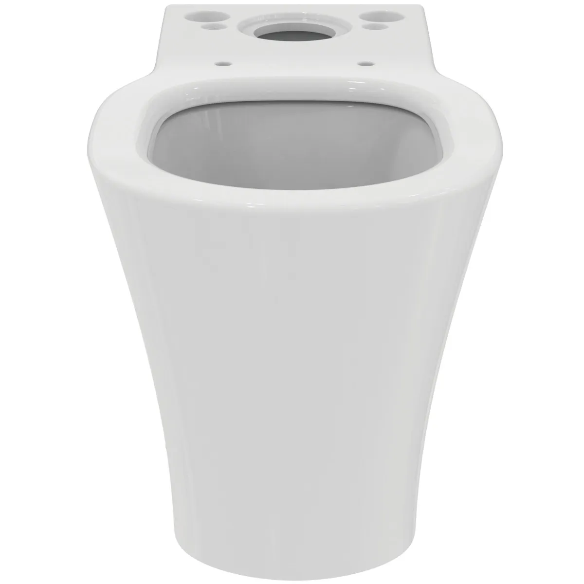 Stand-Tiefspül-WC-Kombi ConnectAIR, AquaBlade, Abgang waagrerecht verdeckt, 360x650x400mm, Weiß Stand-Tiefspül-WC-Kombi ConnectAIR, AquaBlade, Abgang waagrerecht verdeckt, 360x650x400mm, Weiß